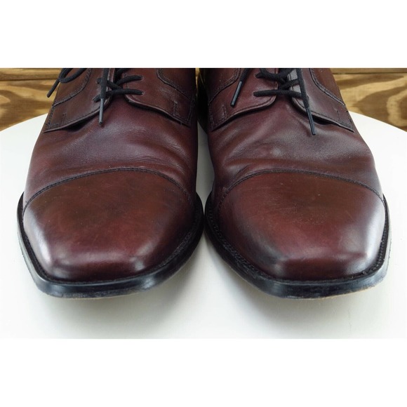 J. Murphy Shoes Sz 13 M Brown Derby Oxfords Leather Men 5911703 - Picture 2 of 10